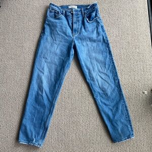 Abercrombie & fitch - the mom high rise curve love jean, size 6R